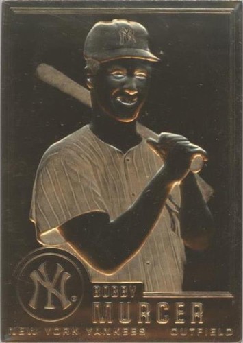 1995-10 Danbury Mint 22K Gold - Bobby Murcer #64