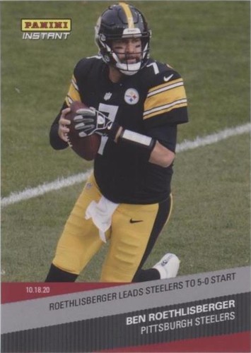 2020 Panini Instant NFL Ben Roethlisberger #72