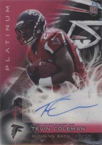 2015 Topps Platinum Tevin Coleman #AR-TC