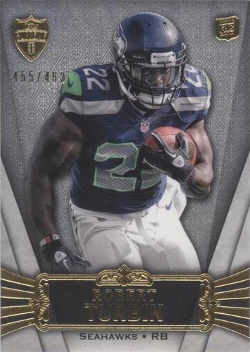 2012 Topps Supreme Robert Turbin #84