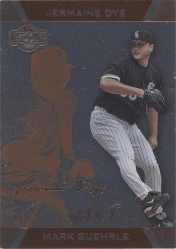 2007 Topps Co-Signers Silver Red #83 Jermaine Dye, Mark Buehrle