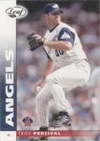 2002 Leaf - Troy Percival #54