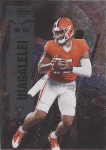 2022 Skybox Metal Universe Champions D.J. Uiagalelei #027