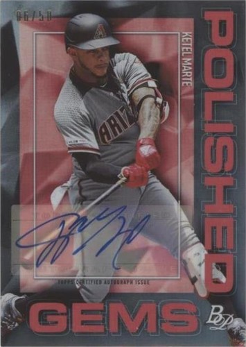 2020 Bowman Platinum - Ketel Marte #PG-2