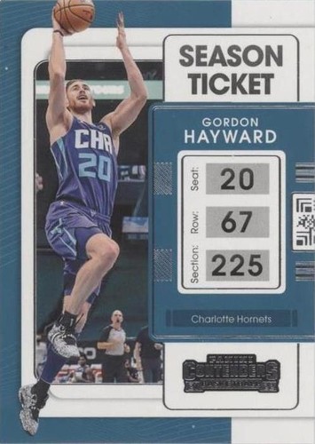 2021-22 Panini Contenders - Gordon Hayward #16