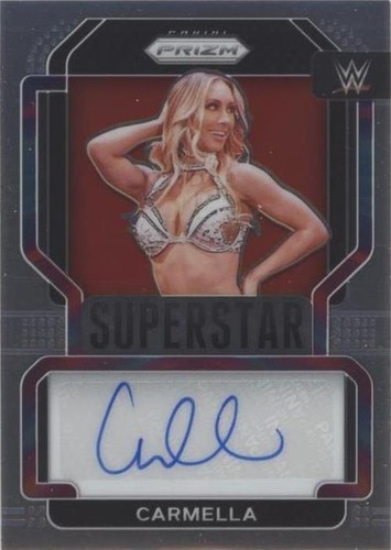 2022 Panini Prizm WWE - Carmella #SA-CML