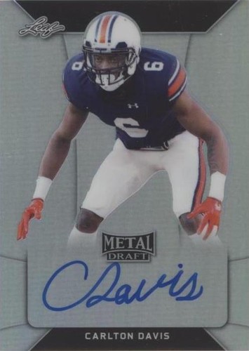2018 Leaf Metal Draft Carlton Davis #BA-CD1