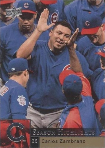 2009 Upper Deck - Carlos Zambrano #461