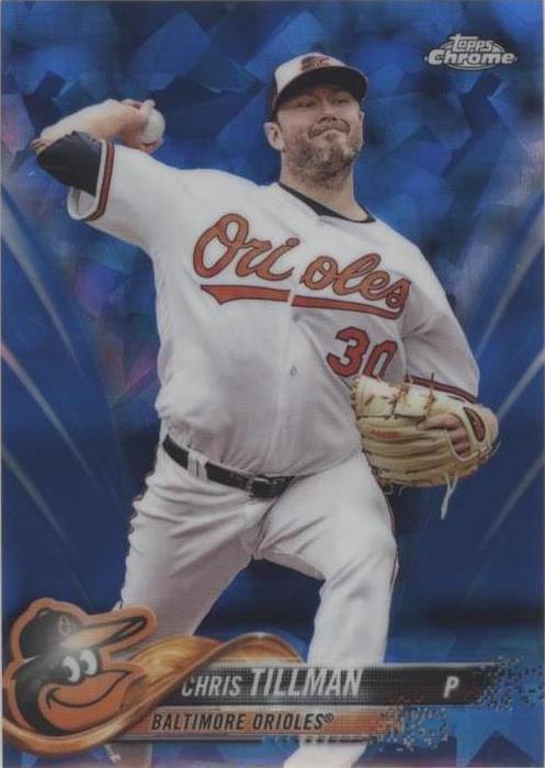 2018 Topps Chrome Sapphire Edition - Chris Tillman #5