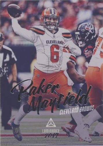 2019 Panini Luminance Baker Mayfield #27