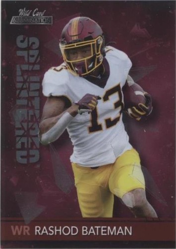 2021 Wild Card Alumination Rashod Bateman #SP-17