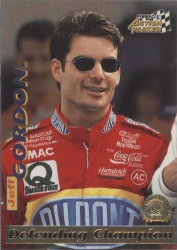 1996 Pinnacle Action Packed - Jeff Gordon #5