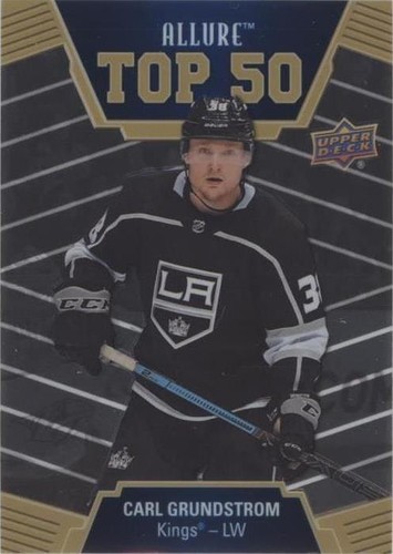 2019-20 Upper Deck Allure - Carl Grundstrom #T50-7
