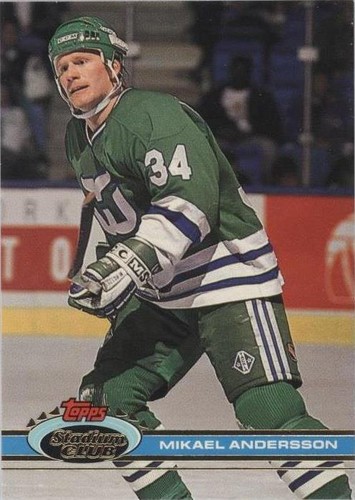 1991-92 Topps Stadium Club - Mikael Andersson #39