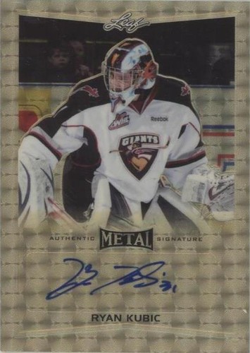2015-16 Leaf Metal - Ryan Kubic #BA-RK1