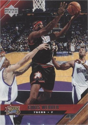 2005-06 Upper Deck - Chris Webber #140