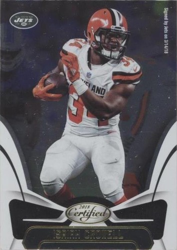 2018 Panini Certified Isaiah Crowell #99