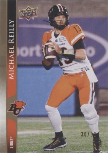 2021 Upper Deck CFL Michael Reilly #82
