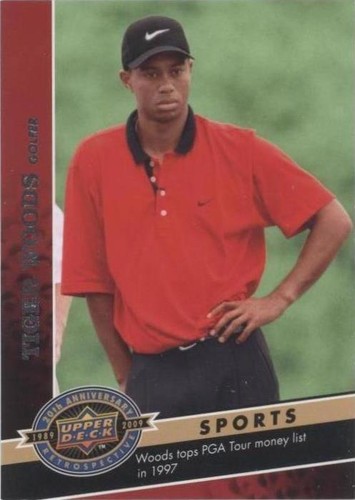 2009 Upper Deck 20th Anniversary Retrospective - Tiger Woods #1092