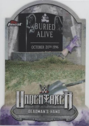 2021 Topps Finest WWE - Undertaker #UT-3
