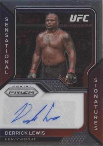 2021 Panini Prizm UFC - Derrick Lewis #SS-DLW