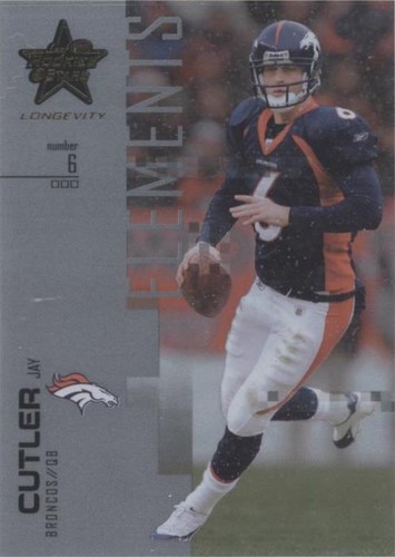 2007 Leaf Rookies & Stars Longevity Jay Cutler #109