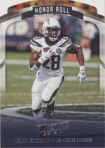 2019 Panini Prestige Melvin Gordon #HR-MG