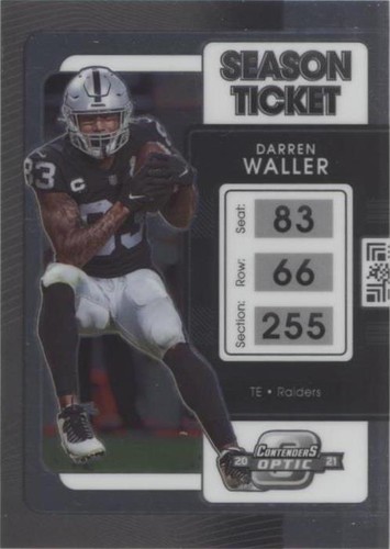 2021 Panini Contenders Optic Darren Waller #48
