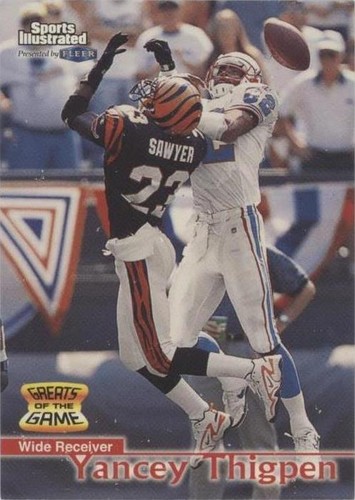 1999 Fleer Sports Illustrated Yancey Thigpen #118