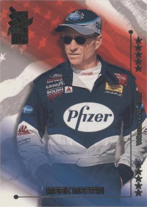 2001 Press Pass VIP - Mark Martin #46