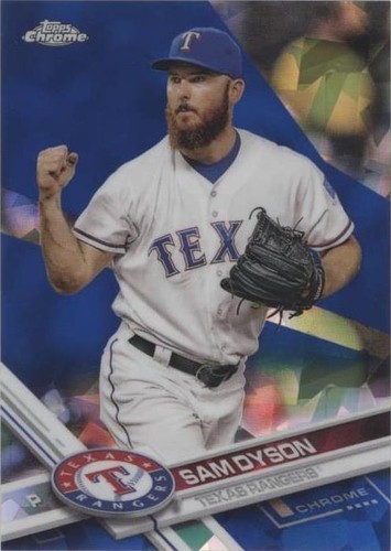 2017 Topps Chrome Sapphire Edition - Sam Dyson #620