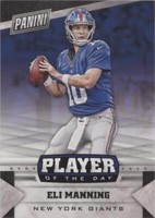 2016 Panini NFL Player of the Day Eli Manning #14
