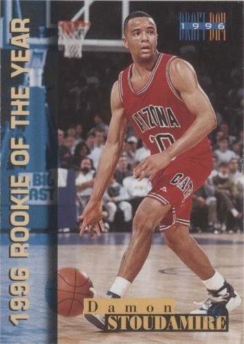1996 Score Board Draft Day - Damon Stoudamire #9