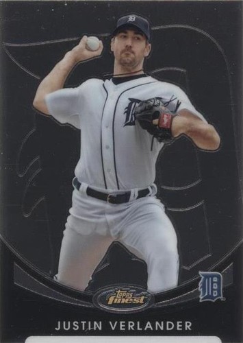 2010 Topps Finest - Justin Verlander #87