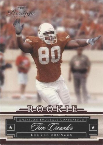 2007 Playoff Prestige Tim Crowder #224