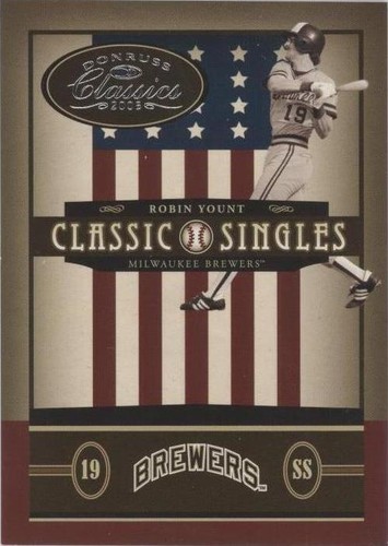 2005 Donruss Classics - Robin Yount #CS-19
