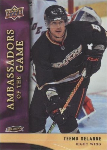 2009-10 Upper Deck - Teemu Selanne #AG4