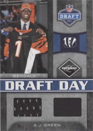 2011 Panini Limited A.J. Green #3