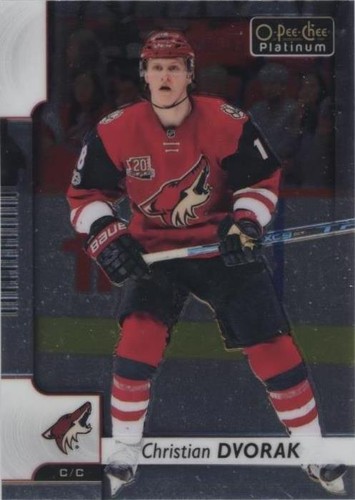 2017-18 O-Pee-Chee Platinum - Christian Dvorak #87
