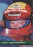 1992 Grid Motorcard Formula 1 - Mauricio Gugelmin #97