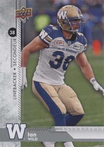 2018 Upper Deck CFL Ian Wild #117