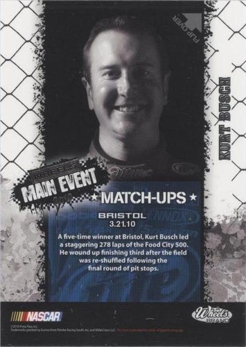 2010 Wheels Main Event - Brad Keselowski Kurt Busch #67