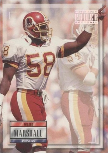 1993 Pro Set Power Wilber Marshall #158