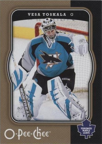 2007-08 O-Pee-Chee - Vesa Toskala #466
