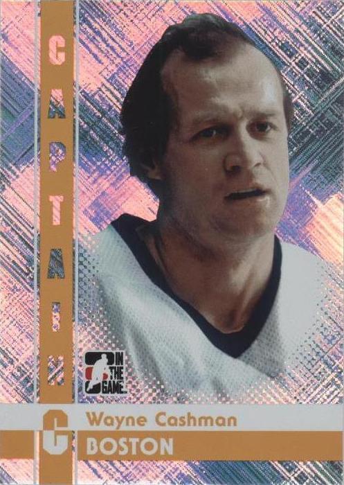 2011-12 In the Game Captain-C Series - Wayne Cashman #96