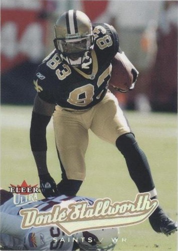 2005 Fleer Ultra Donte Stallworth #8