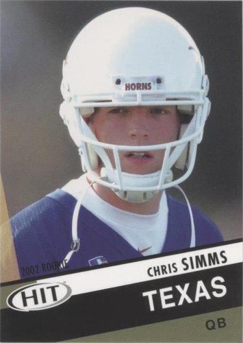 2003 SAGE Hit Chris Simms #41