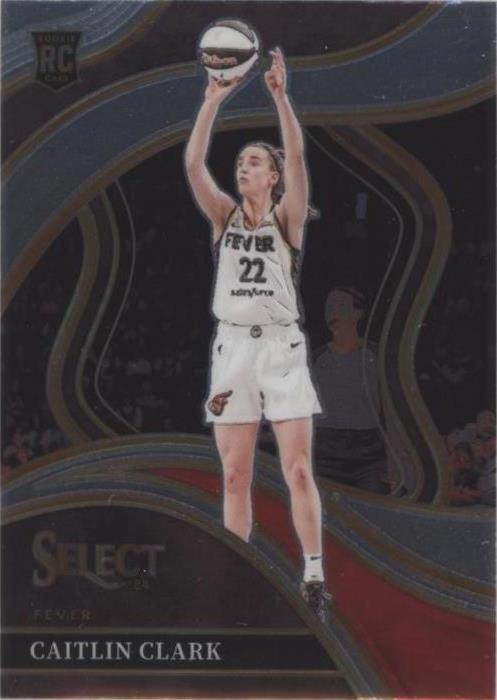 2024 Panini Select WNBA Courtside Caitlin Clark #218 Rookie Card Collectible