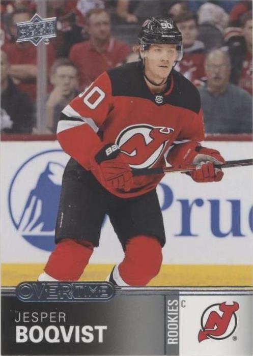 2019-20 Upper Deck Overtime - Jesper Boqvist #107