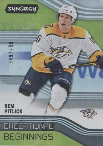 2019-20 Upper Deck Synergy - Rem Pitlick #EB-24